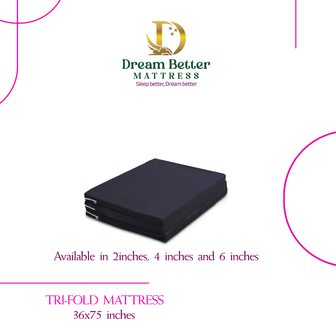 Three Fold Mattress (4inches)