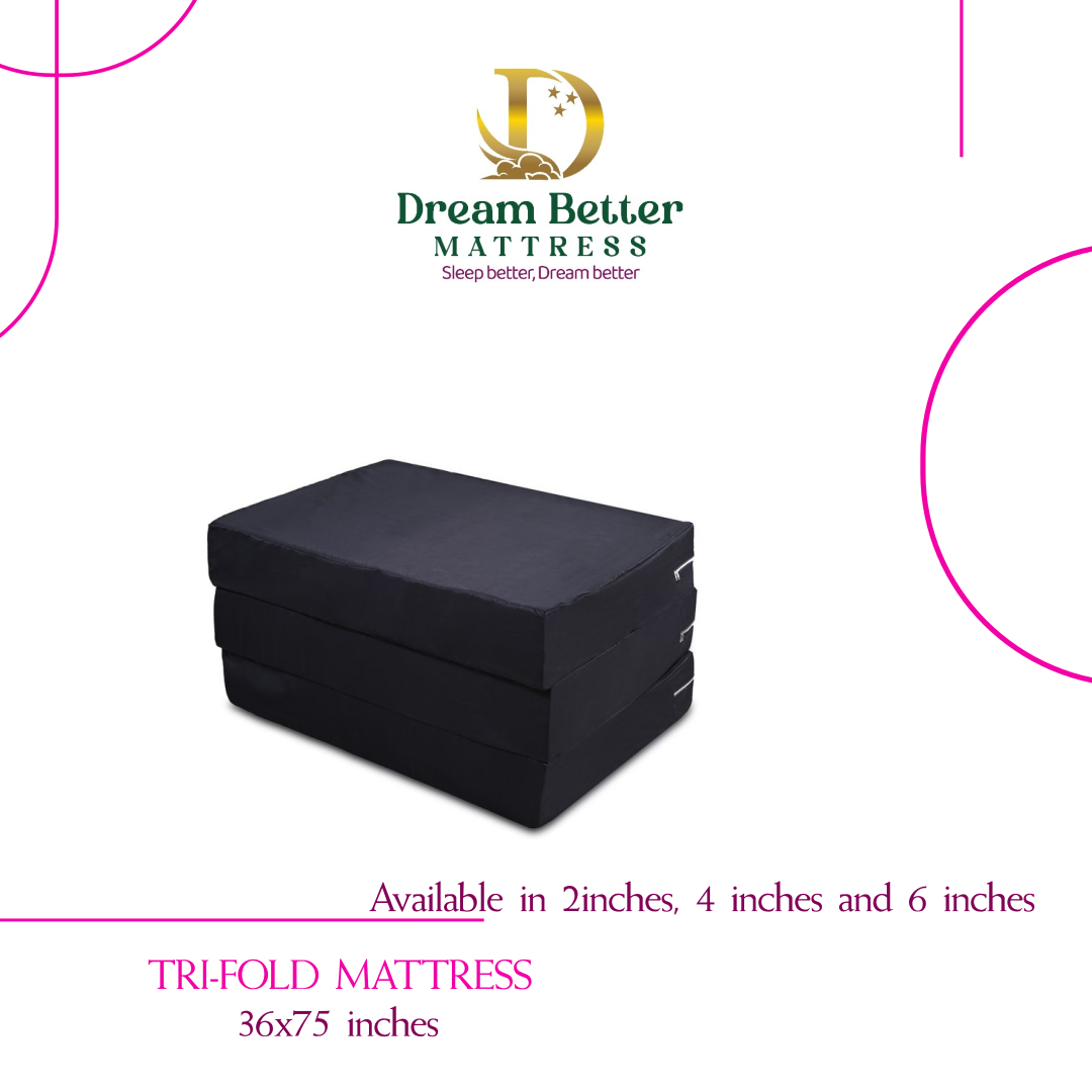 Three Fold Mattress (6inches)
